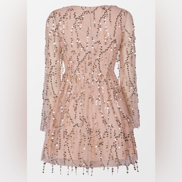 Cupshe Bright Spark Sequin Mesh Mini Dress- Fearless Era! New Year’s Eve! - Picture 5 of 7